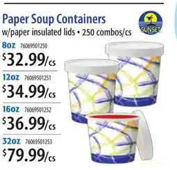 Restaurant Depot Paper Soup Containers offer