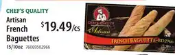Restaurant Depot Artisan French Baguettes offer