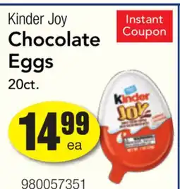 Restaurant Depot Kinder Joy Chocolate Eggs offer