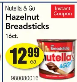 Restaurant Depot Nutella & Go Hazelnut Breadsticks offer