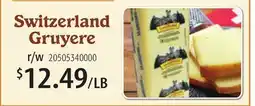 Restaurant Depot Switzerland Gruyere offer