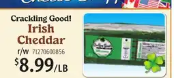 Restaurant Depot Irish Cheddar offer