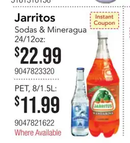 Restaurant Depot Jarritos Sodas & Mineragua offer