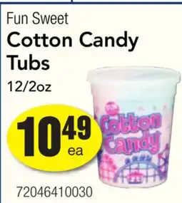 Restaurant Depot Cotton Candy Tubs offer