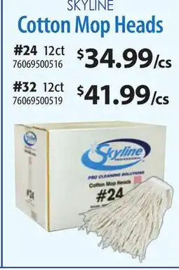Restaurant Depot SKYLINE Cotton Mop Heads offer