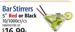 Restaurant Depot Bar Stirrers offer