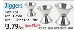 Restaurant Depot Jiggers offer