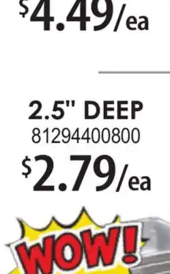 Restaurant Depot 2.5 DEEP offer