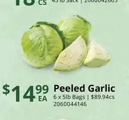 Restaurant Depot Peeled Garlic offer