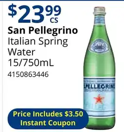Restaurant Depot San Pellegrino Italian Spring Water offer