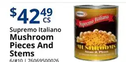 Restaurant Depot Supremo Italiano Mushroom Pieces And Stems offer