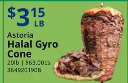 Restaurant Depot Astoria Halal Gyro Cone offer