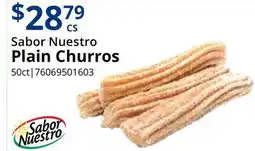 Restaurant Depot Sabor Nuestro Plain Churros offer