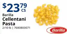 Restaurant Depot Barilla Cellentani Pasta offer