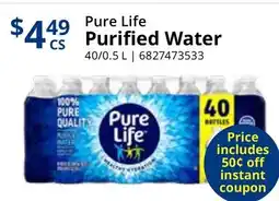 Restaurant Depot Pure Life Purified Water offer