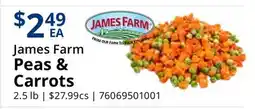 Restaurant Depot James Farm Peas & Carrots offer