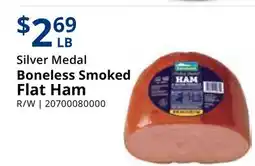 Restaurant Depot Silver Medal Boneless Smoked Flat Ham offer