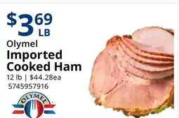 Restaurant Depot Olymel Imported Cooked Ham offer