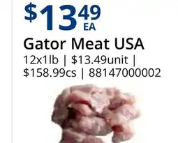 Restaurant Depot Gator Meat USA offer