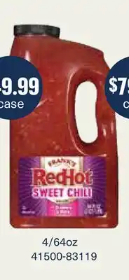 Restaurant Depot FRANNY'S RedHot SWEET CHILI offer