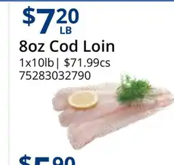Restaurant Depot 8oz Cod Loin offer