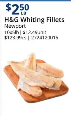 Restaurant Depot H&G Whiting Fillets offer