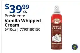 Restaurant Depot Présidente Vanilla Whipped Cream offer
