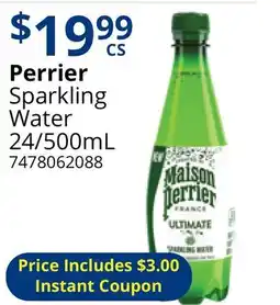 Restaurant Depot Perrier Sparkling Water offer