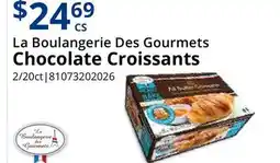 Restaurant Depot La Boulangerie Des Gourmets Chocolate Croissants offer