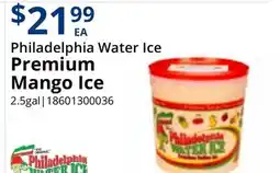 Restaurant Depot Philadelphia Water Ice Premium Mango Ice offer