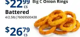 Restaurant Depot Big C Onion Rings offer