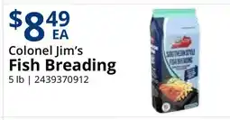 Restaurant Depot Colonel Jim's Fish Breading offer