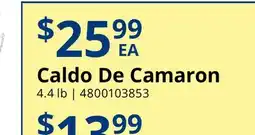 Restaurant Depot Caldo De Camaron offer