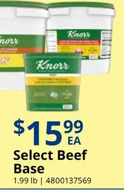 Restaurant Depot Select Beef Base offer