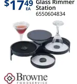 Restaurant Depot Glass Rimmer Station offer