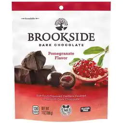 Walgreens Dark Chocolate Pomegranate Flavored Chewy Centers, Gluten-Free Snacking Bag Pomegranate offer