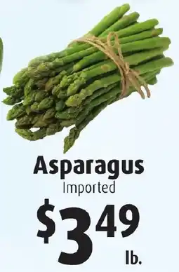 Gristedes Asparagus offer