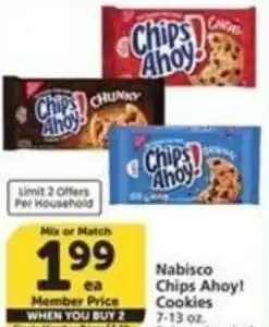 Albertsons Nabisco Chips Ahoy! Cookies offer