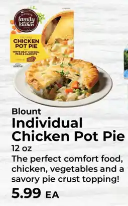 Sunset Foods Blount Individual Chicken Pot Pie offer