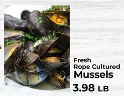 Sunset Foods Fresh Rope Cultured Mussels offer
