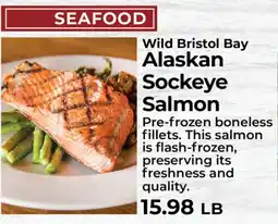 Sunset Foods Wild Bristol Bay Alaskan Sockeye Salmon offer