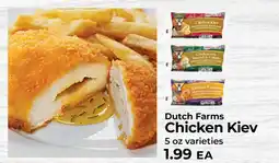 Sunset Foods Dutch Farms Chicken Kiev offer