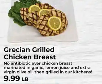Sunset Foods Grecian Grilled Chicken Breast offer