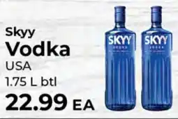 Sunset Foods Skyy Vodka offer
