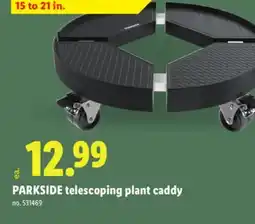 Lidl PARKSIDE telescoping plant caddy offer