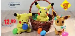 Lidl Pokémon spring plush offer