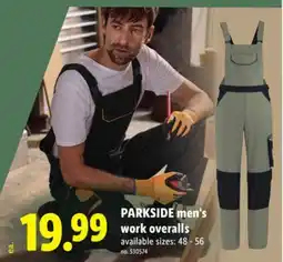 Lidl PARKSIDE men's work overalls offer