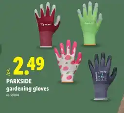 Lidl PARKSIDE gardening gloves offer
