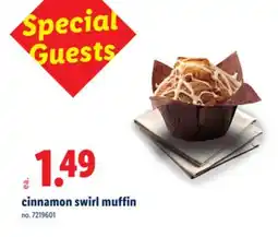 Lidl cinnamon swirl muffin offer