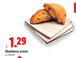 Lidl Blueberry scone offer